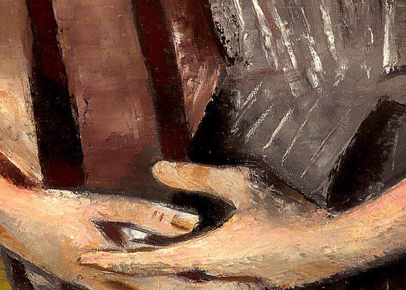 Untitled (Portrait of Bessy Lyon, Artist's Wife), Painting, 1945