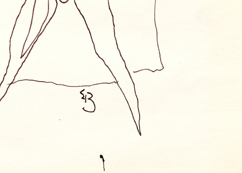 Untitled (Two Figures), Drawing, circa 1970