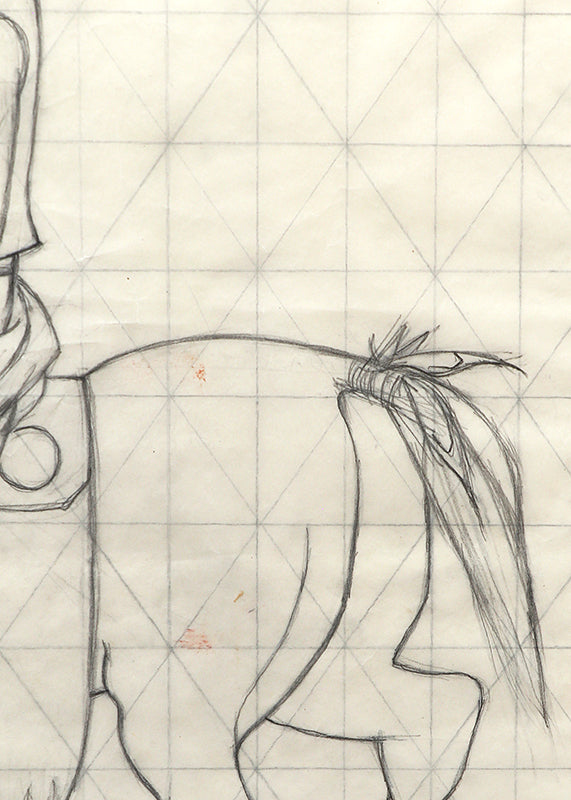 Untitled (Sketch for Mural), Drawing