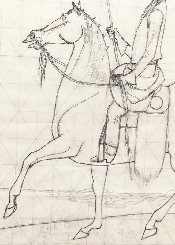 Untitled (Sketch for Mural), Drawing