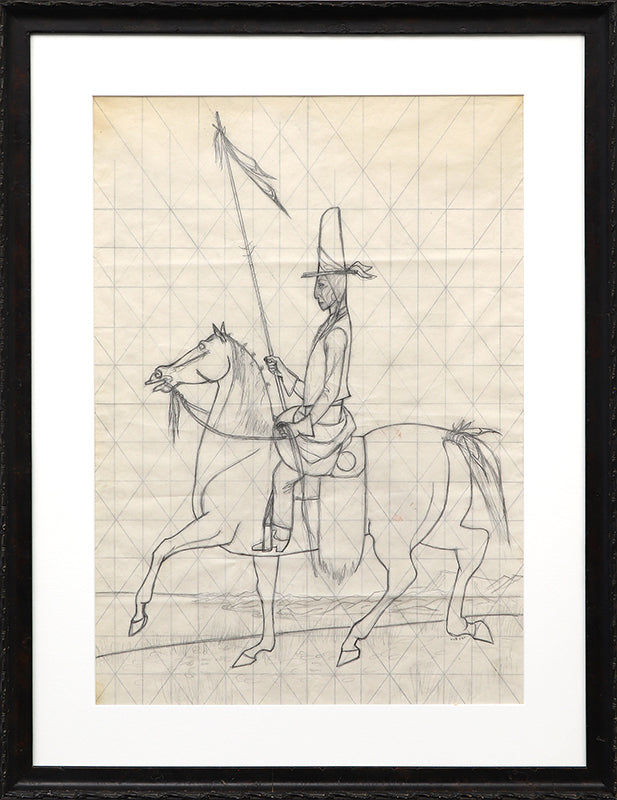 Untitled (Sketch for Mural), Drawing