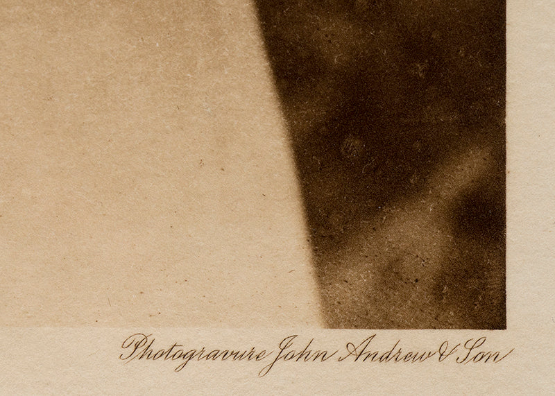 Gathering Hánamh- Papago, Portfolio #2, Plate #49, Photogravure, 1907