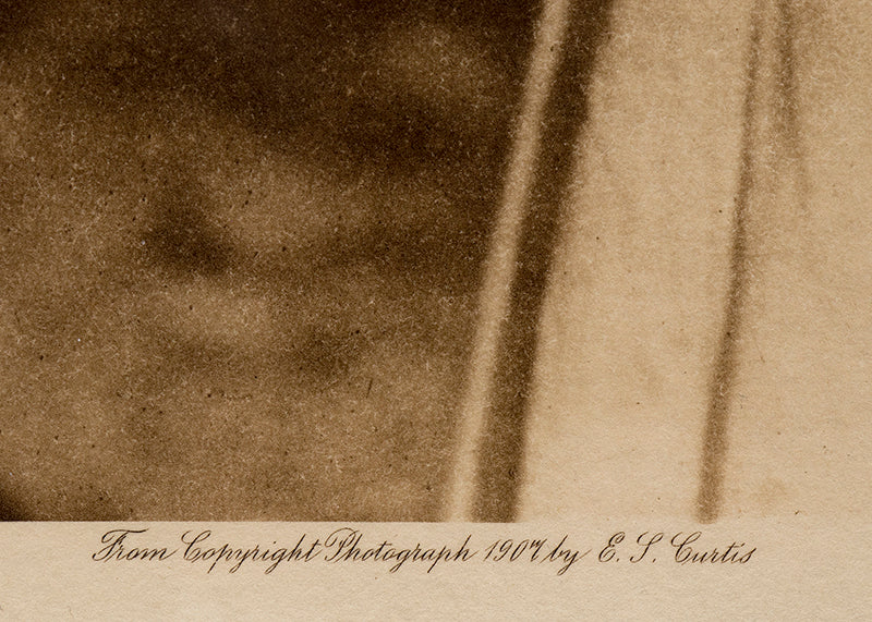 Gathering Hánamh- Papago, Portfolio #2, Plate #49, Photogravure, 1907