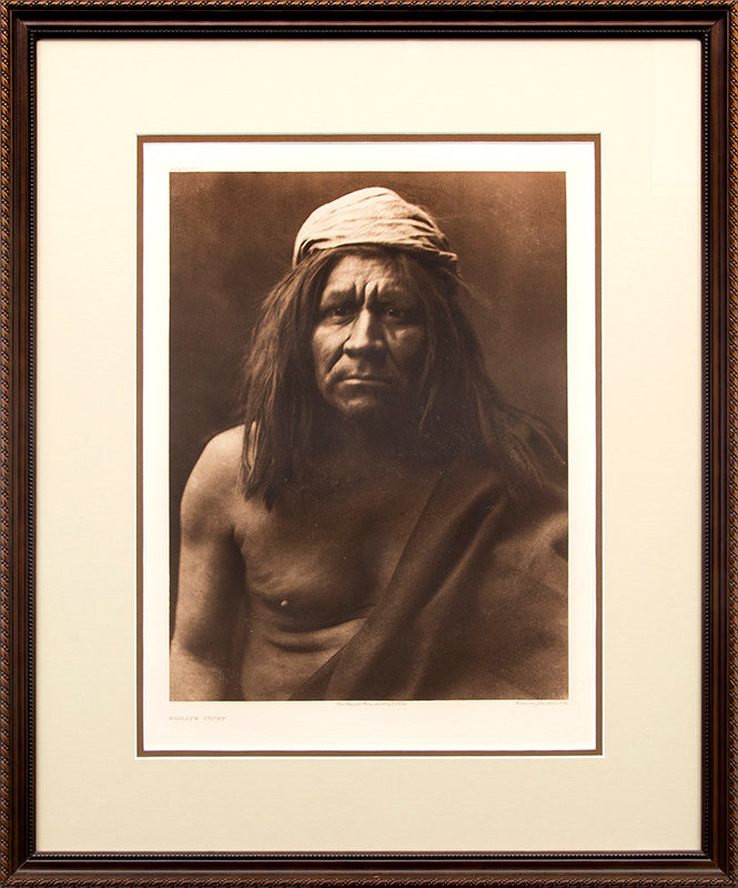 Mohave Chief, Portfolio #2, Plate #57, Photogravure, 1903