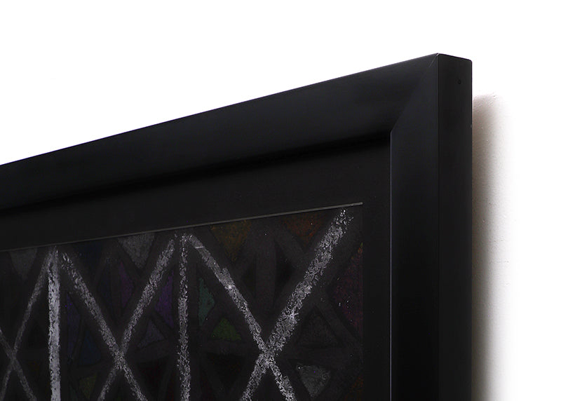 X Marks the Spot (Abstract in Black, Gray, and White), Painting, 1960