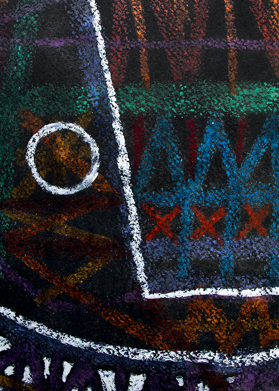 Still Life and Round Lace Table, Painting, 1960