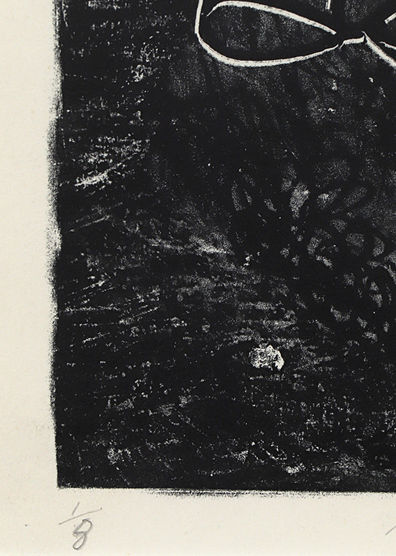 Road Runner (Abstract in Black and White), Print, 1948