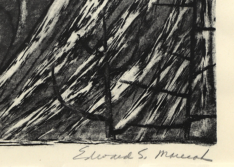 The Old Witch (Ed's Last Litho) (2/5), Print, 1948