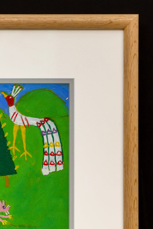 Indian Girl with Deer (Hunting Party), Painting, 1953-1965