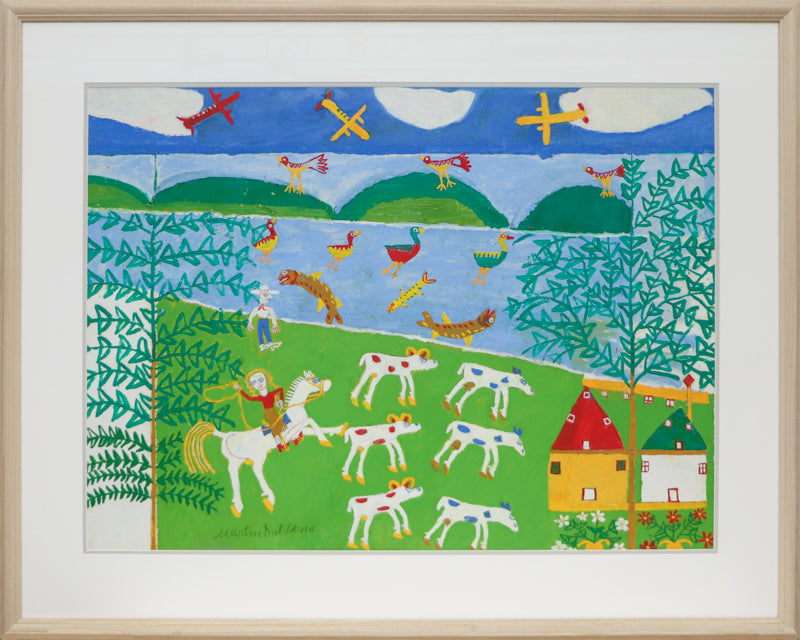 The Ranch (San Luis Potosi, Mexico), Painting, 1953-1965