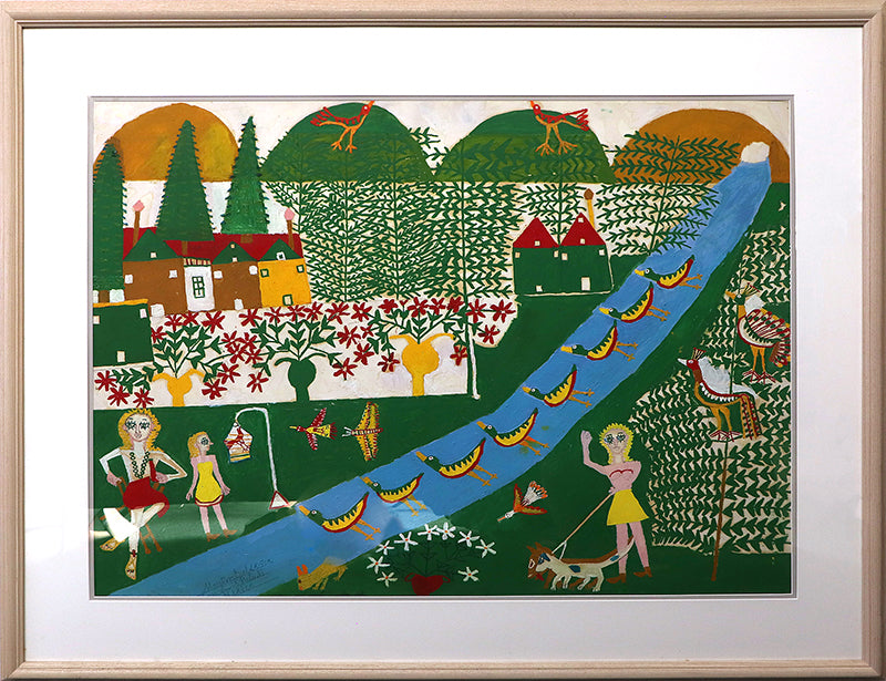 The River, San Luis Potosi, Mexico, Painting, 1953-1965