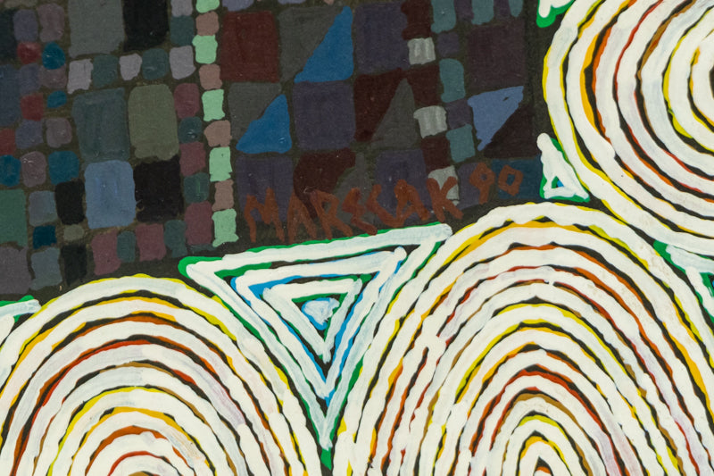 Untitled (Lady Laying in the Park), Painting, 1990