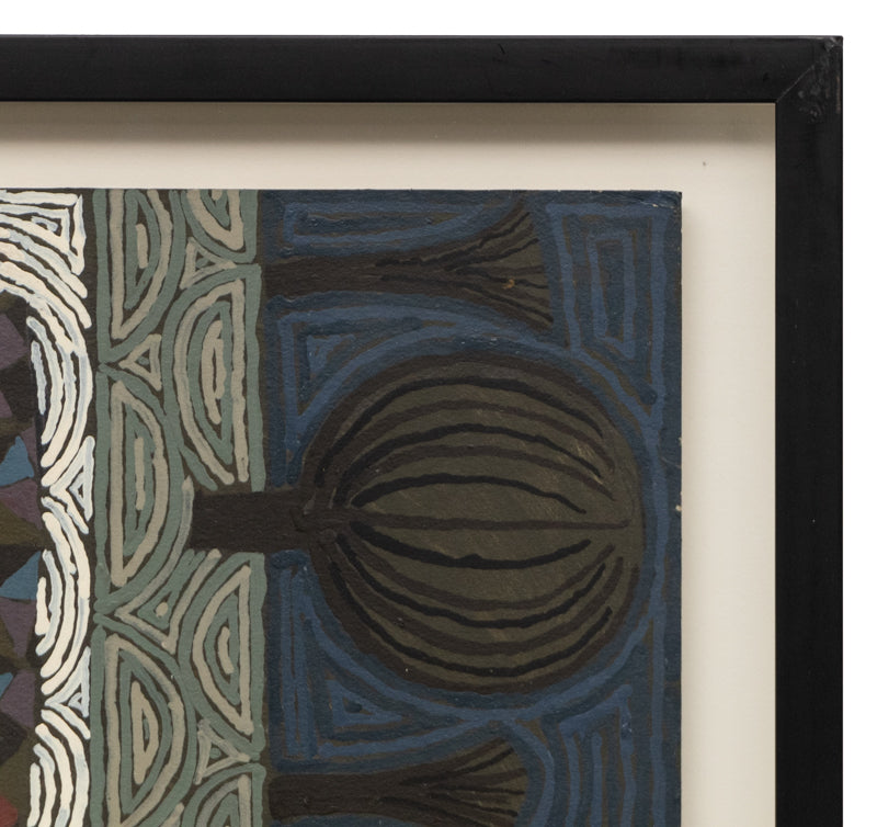 Untitled (Lady Laying in the Park), Painting, 1990