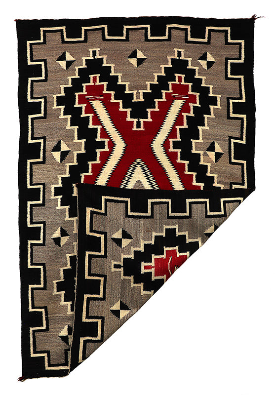 Ganado Trading Post Pictorial Weaving, circa 1930
