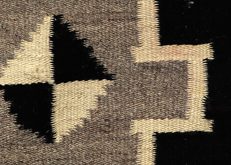 Ganado Trading Post Pictorial Weaving, circa 1930