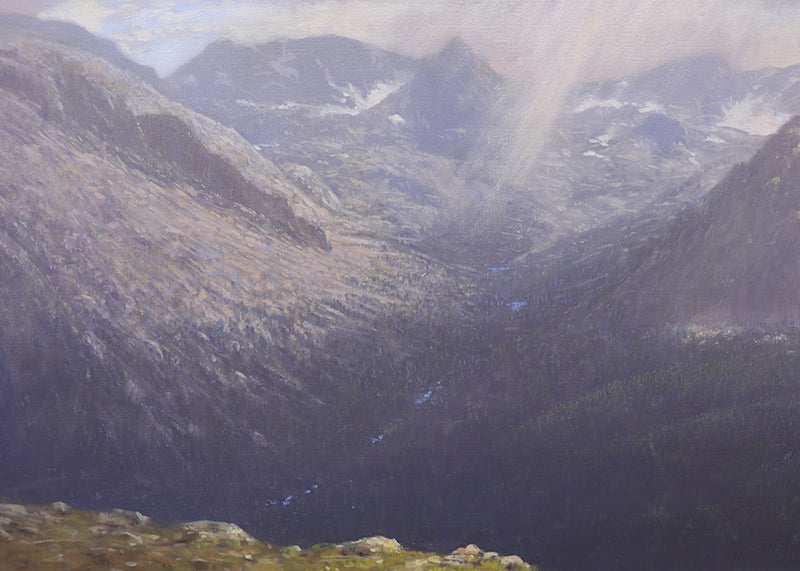Terra Tomah Mountain - Rocky Mountain National Park, Colorado, Painting