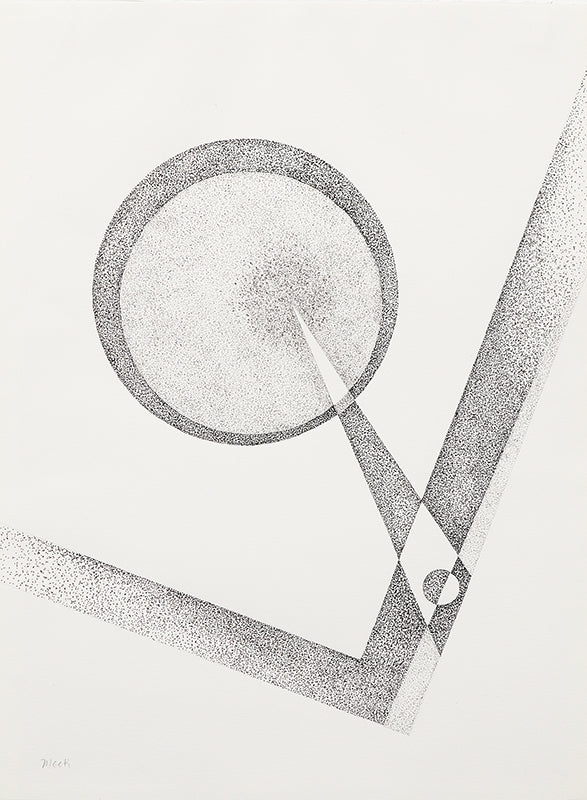 James Meek (1928-) artwork for sale. Untitled (Abstract in Black and White), Drawing, Denver, Colorado, Art Gallery)