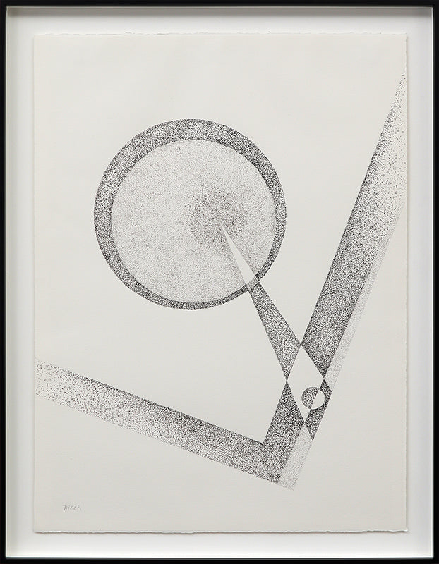 Untitled (Abstract in Black and White), Drawing