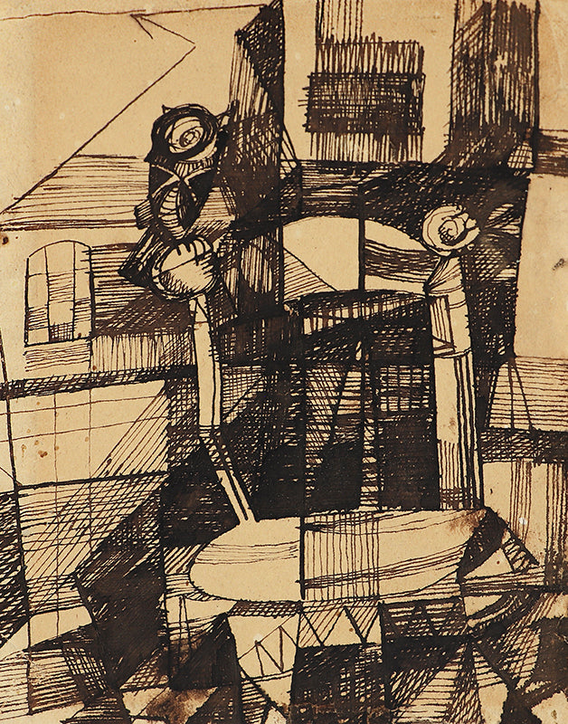 William Sharp (1924-1984) artwork for sale. Untitled, Drawing, Denver, Colorado, Art Gallery)