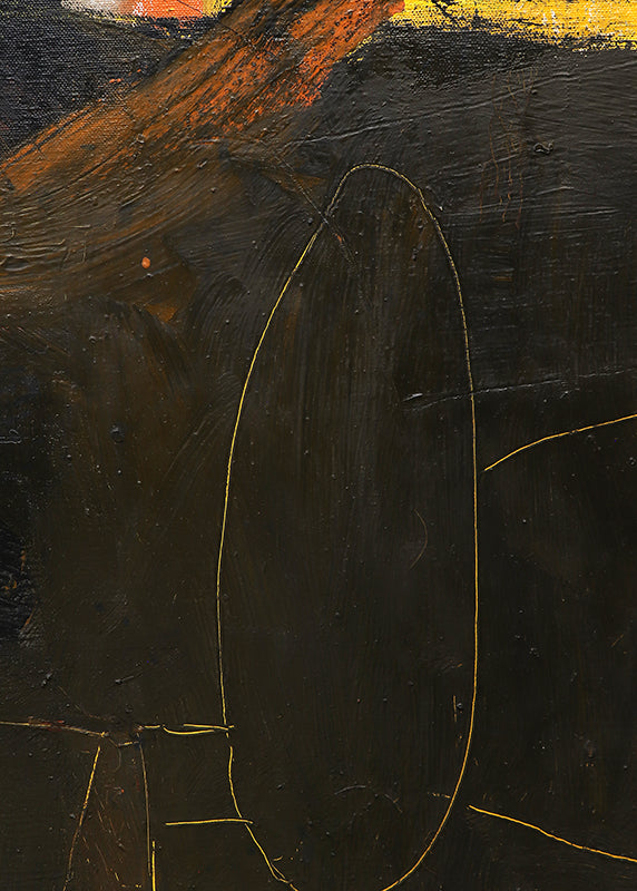 Untitled (Abstract of Bird), Painting