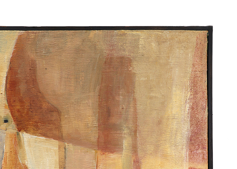 Untitled (Abstract Landscape with Ochre and Orange), Painting