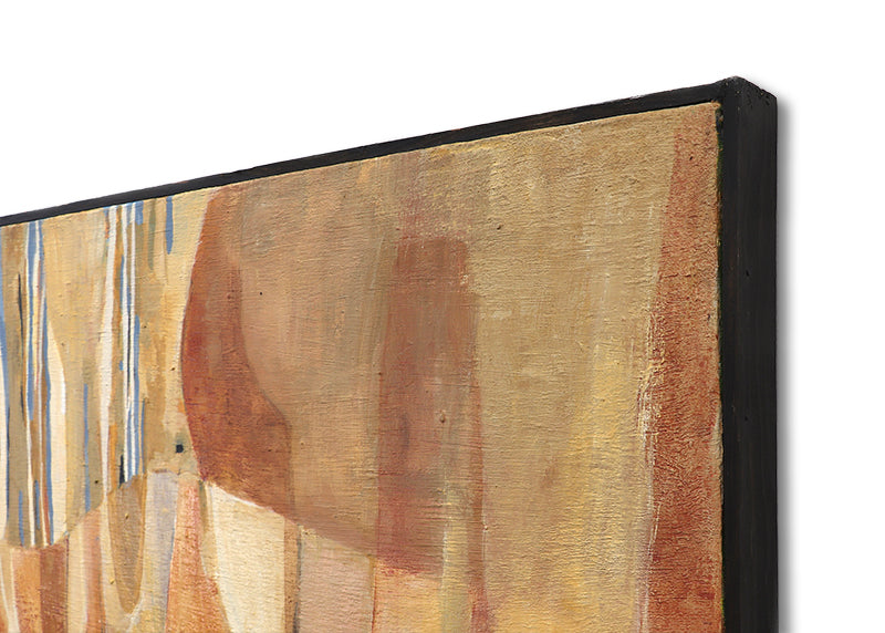 Untitled (Abstract Landscape with Ochre and Orange), Painting