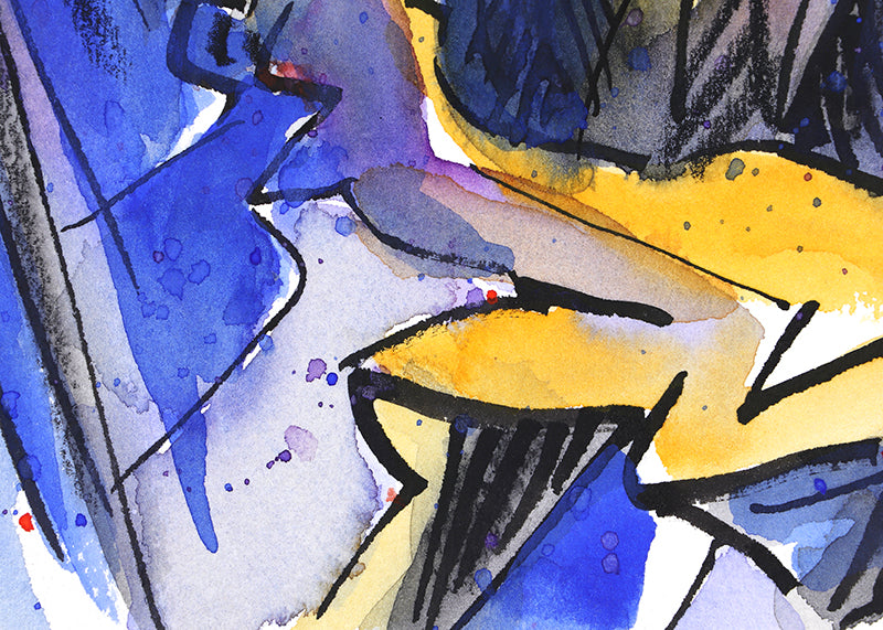 Walpi #1 (Hopi Village on First Mesa, Arizona), Painting, 2001