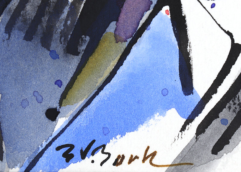 Walpi #3 (Hopi Village on First Mesa, Arizona), Painting, 2001