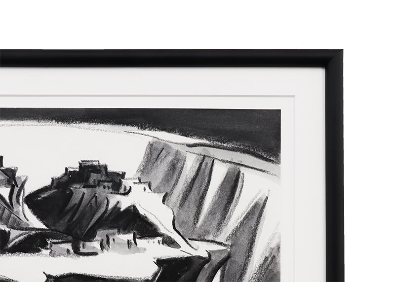 Second Mesa #3 (Hopi Pueblo, Arizona), Painting, circa 2004