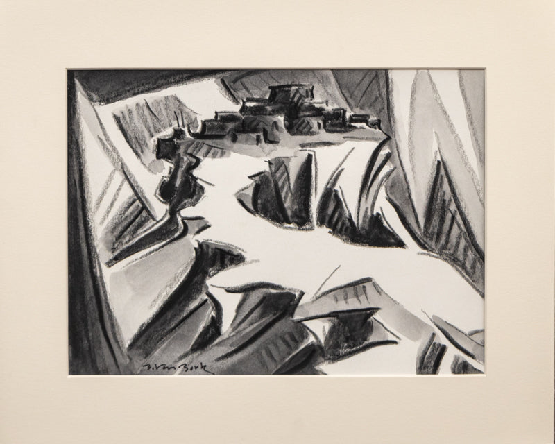 Walpi #20 (Hopi Village on First Mesa, Arizona), Painting, circa 2004