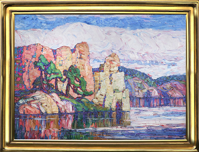 Silent Waters (Colorado), Painting, 1923