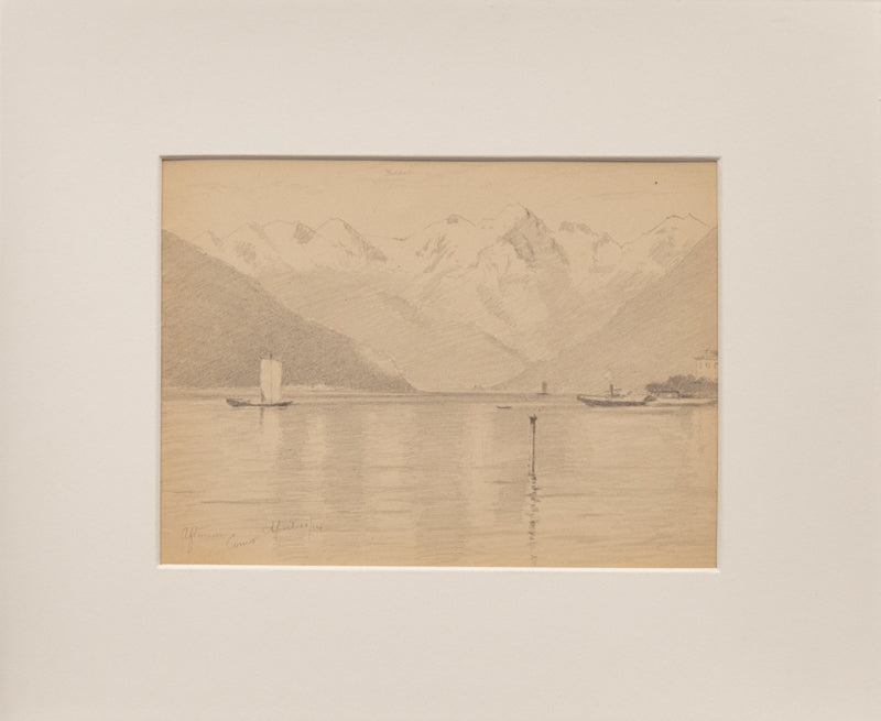 Trees in Ranchitos II (Modernist Landscape with Trees), Print, 1975