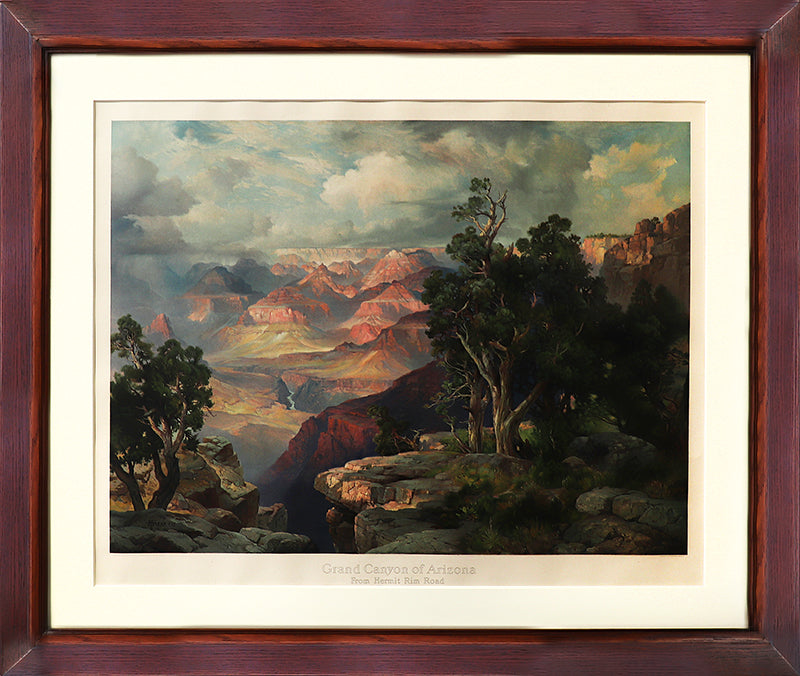 Grand Canyon of Arizona from Hermit Rim, Print, 1912