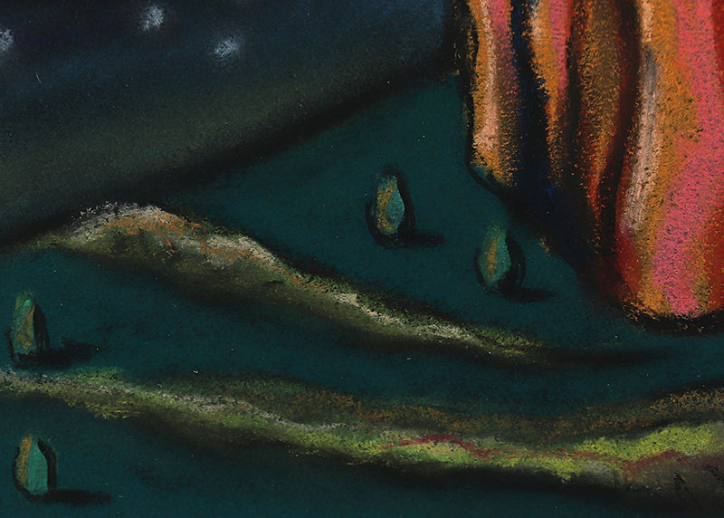 Untitled (Garden of the Gods near Colorado Springs), Drawing, 1988