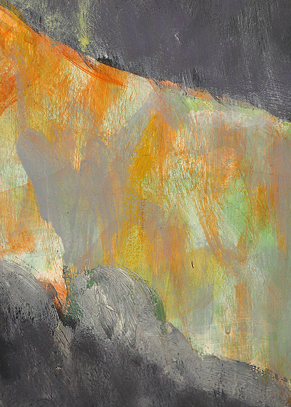 Signals, Orange and Black, Painting, 1962