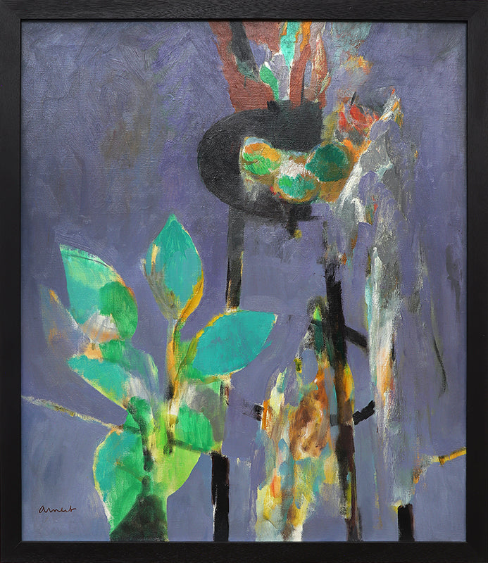 Untitled (Plant and Stool), Painting, 1959