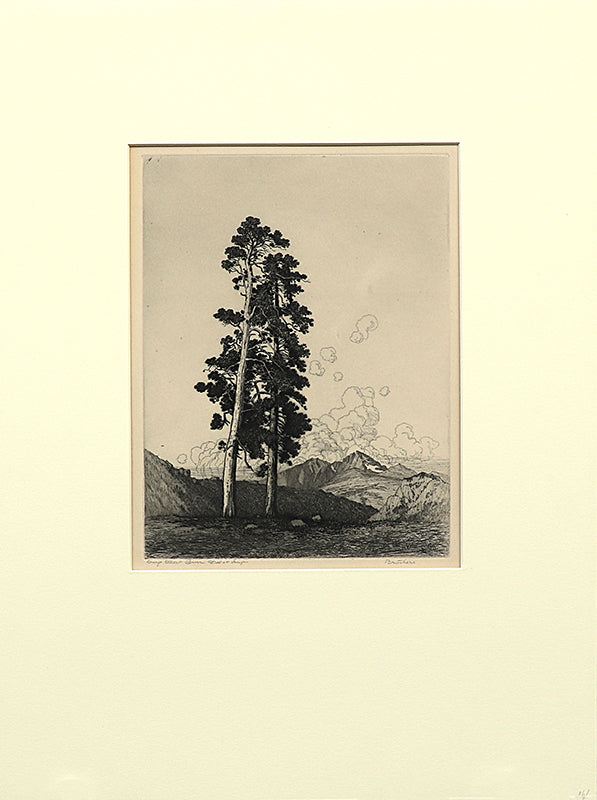 Brothers (Estes Park, Colorado - Mountain Moods), Print, circa 1916