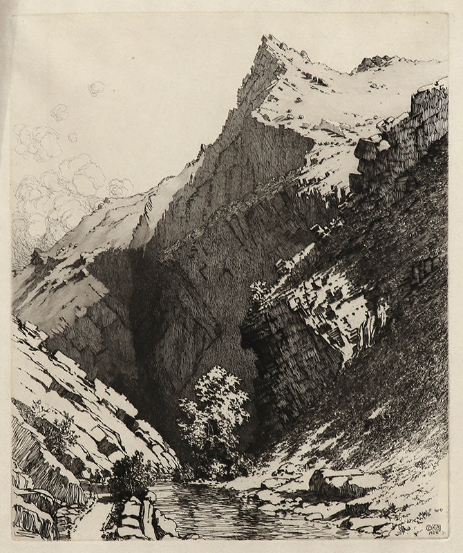 George Elbert Burr (1859-1939) artwork for sale. Bear Creek Canyon - Denver (Colorado), Print, 1922, Denver, Colorado, Art Gallery)