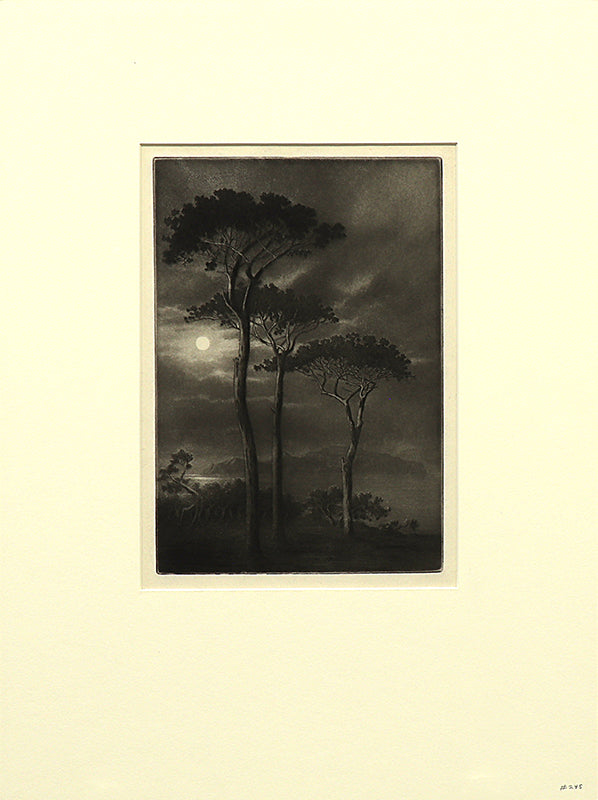 Capri from Sorrento (Italy), Print, circa 1905