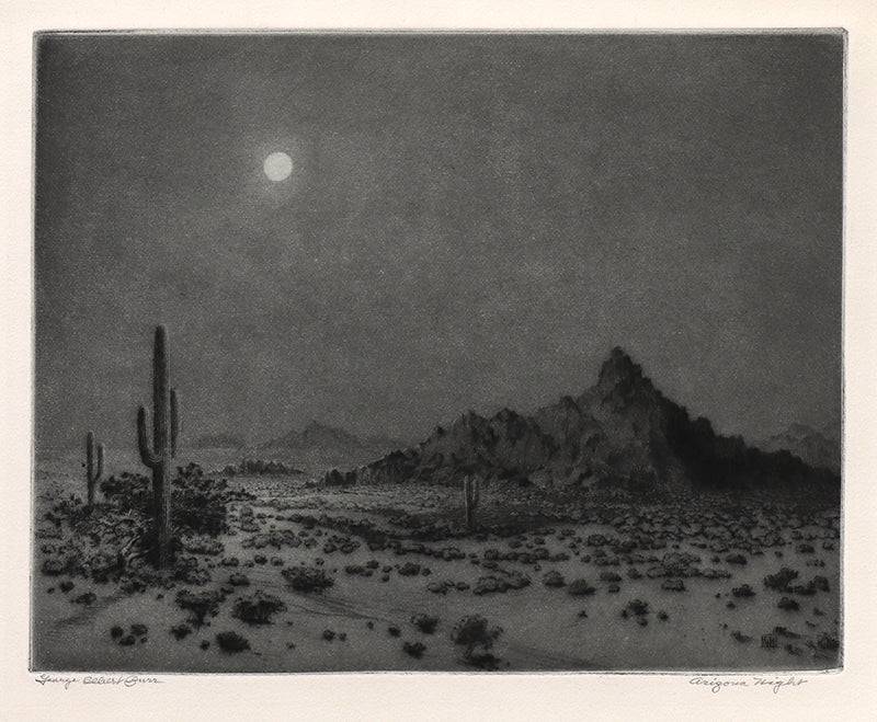 George Elbert Burr (1859-1939) artwork for sale. Near Needles, Arizona, Print, circa 1925, Denver, Colorado, Art Gallery)