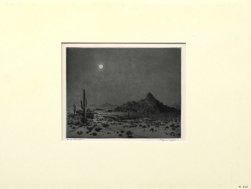 Near Needles, Arizona, Print, circa 1925