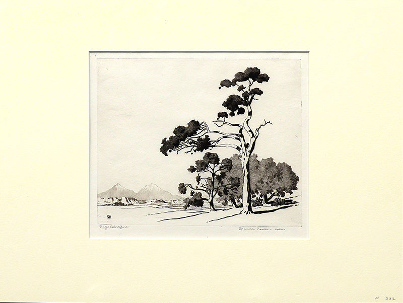 Spanish Peaks, Colorado, Print, circa 1925