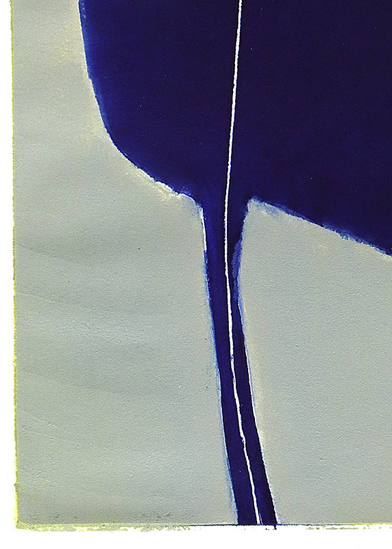 Untitled (Abstract Blue and Grey), Print, circa 1990-2005