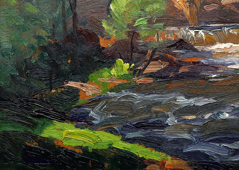 Untitled (River Landscape), Painting, 1920-1930