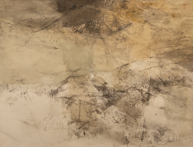 Gene Matthews (1931-2002) artwork for sale. Abstract (Composition in Cream, Gray, and Brown), Painting, Denver, Colorado, Art Gallery)