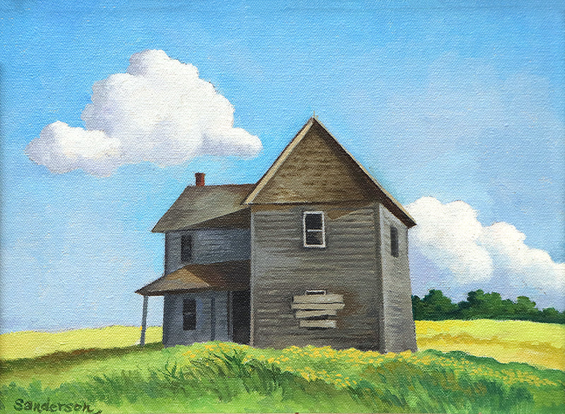 William Sanderson (1905-1990) artwork for sale. Abandoned (Colorado), Painting, Denver, Colorado, Art Gallery)