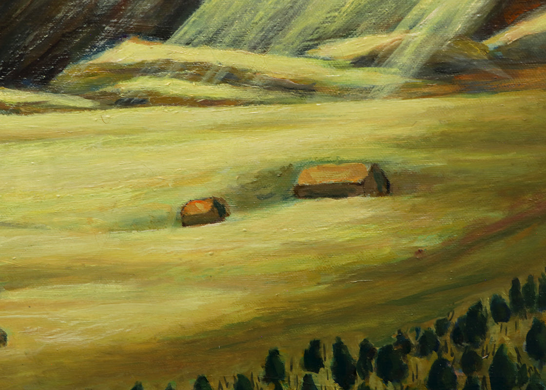 After Storm, San Cristobal Valley Ranch, Taos-Questa Road (Santa Fe, New Mexico), Painting, 1968