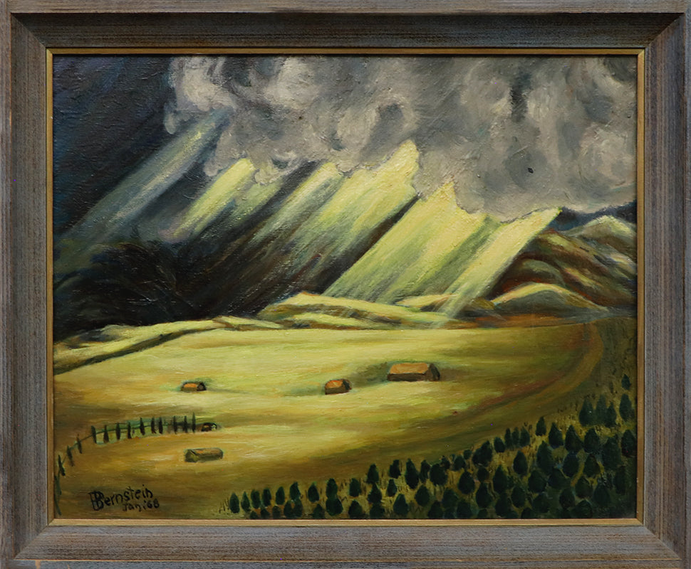After Storm, San Cristobal Valley Ranch, Taos-Questa Road (Santa Fe, New Mexico), Painting, 1968