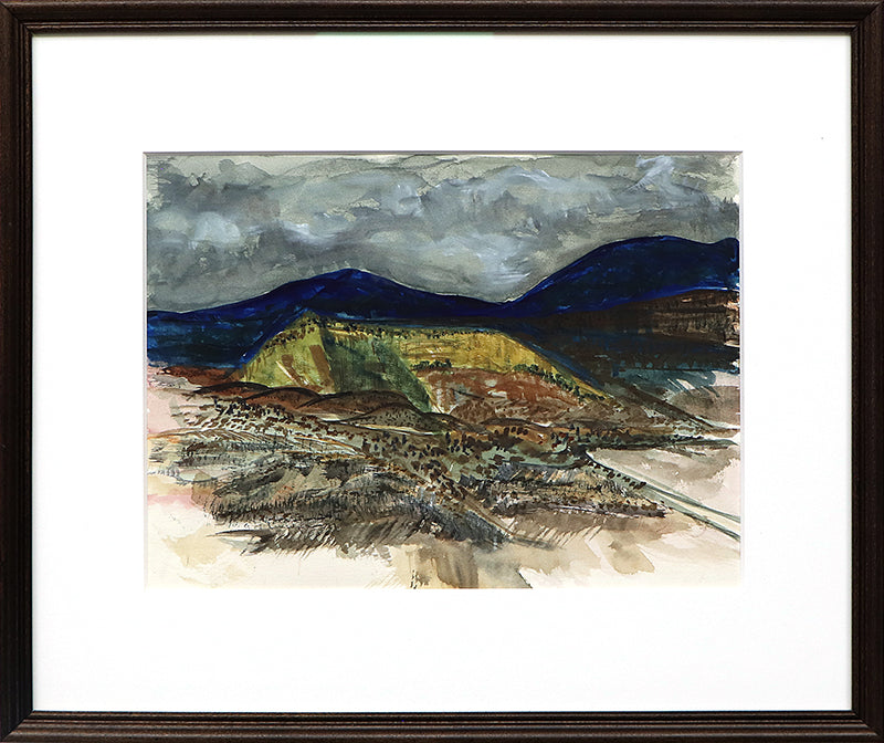 Taos Mountain, Painting, 1977