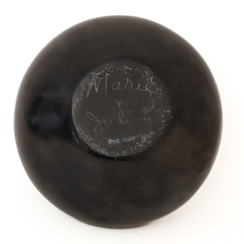 Blackware Jar with Feather Design, circa 1925-1943
